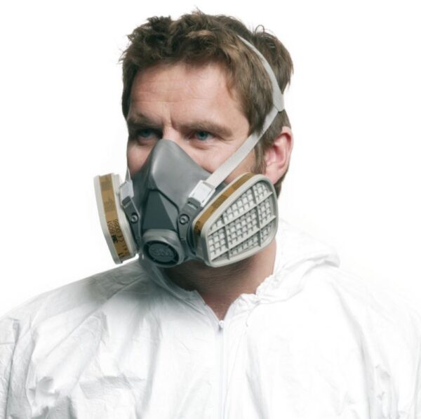 3m 6000 seeria korduvkasutatav vahetatavate filtritega poolmask