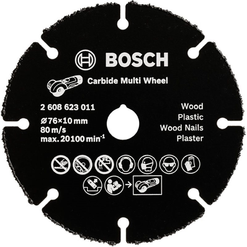 Karbiidlõikeketas 76mm Bosch Carbide Multi