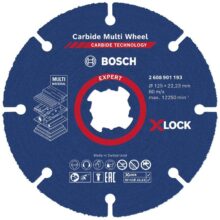 Karbiidlõikeketas 125 mm Bosch Carbide Multi X-Lock