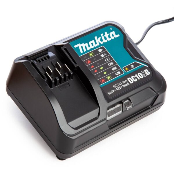 Makita laadija DC10SB 10,8V-12V Max CXT akudele