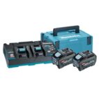 Akude ja laadija komplekt Makita 40V XGT (BL4050F x 2+ DC40RB + Makpac)