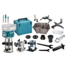 Aku ülafrees/servafrees Makita RT001GZ13 40V XGT