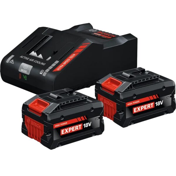 Bosch Expert akud ja laadija 2 x EXBA18V-80 ja EXAL18V-160