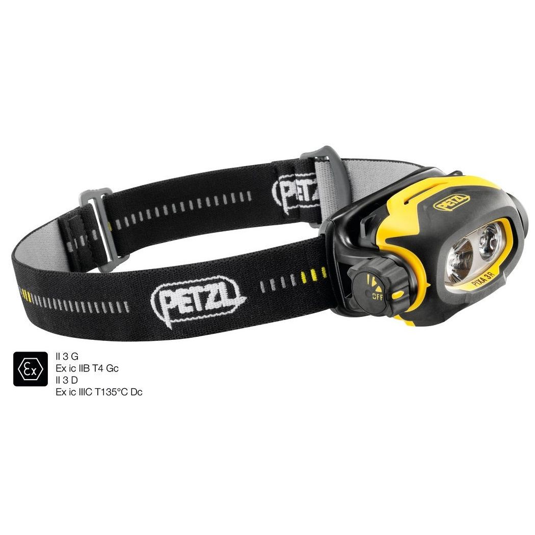 Pealamp Petzl Pixa 3R ATEX, laetava akuga