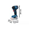 Akulöökkruvikeeraja Bosch GDR 18V-220 C Solo CT