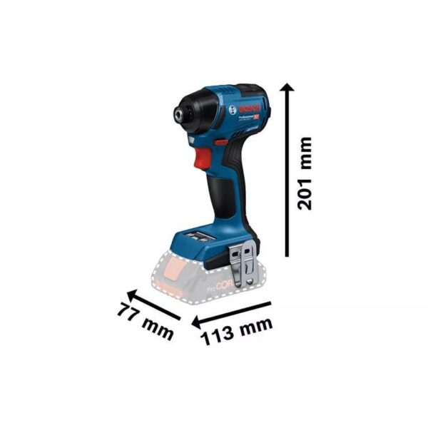 Akulöökkruvikeeraja Bosch GDR 18V-220 C Solo CT
