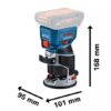 Akuservafrees Bosch GKF 18V-8, solo LB - Image 5