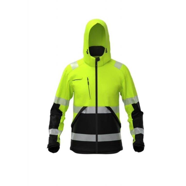 Kõrgnähtav softshell jakk BoSafety Valencia - Image 2
