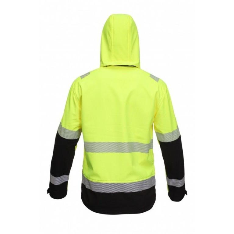 Kõrgnähtav softshell jakk BoSafety Valencia - Image 3