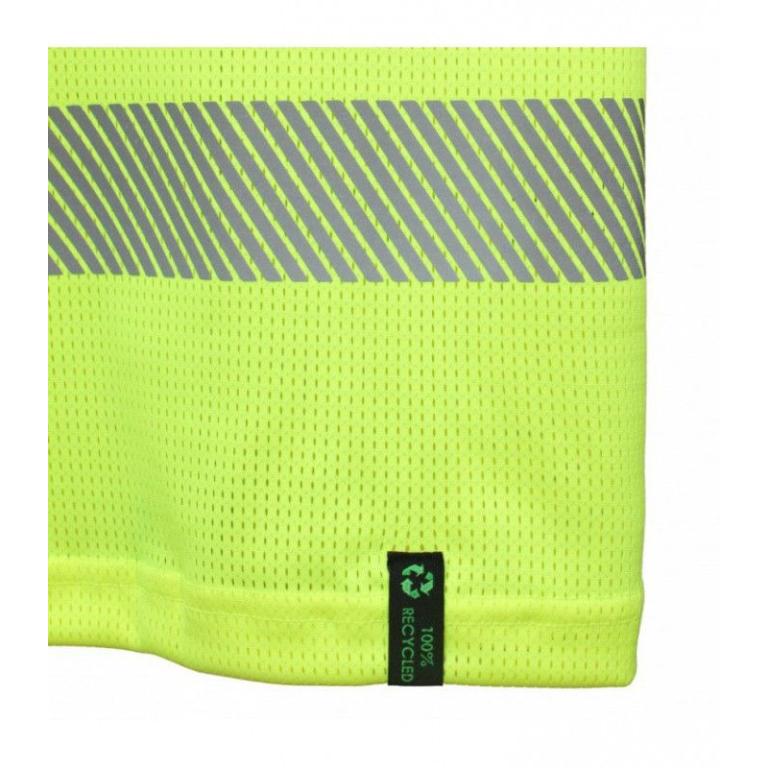 Kõrgnähtav T-särk BoSafety AeroMesh, kollane - Image 3