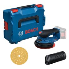 Akuektsentriklihvija Bosch GEX 18V-150-3 solo LB