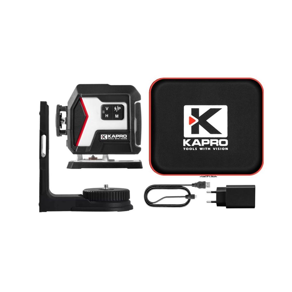 Ristjoonlaser Kapro Nucleo™ Mini 3D rohelise kiirega