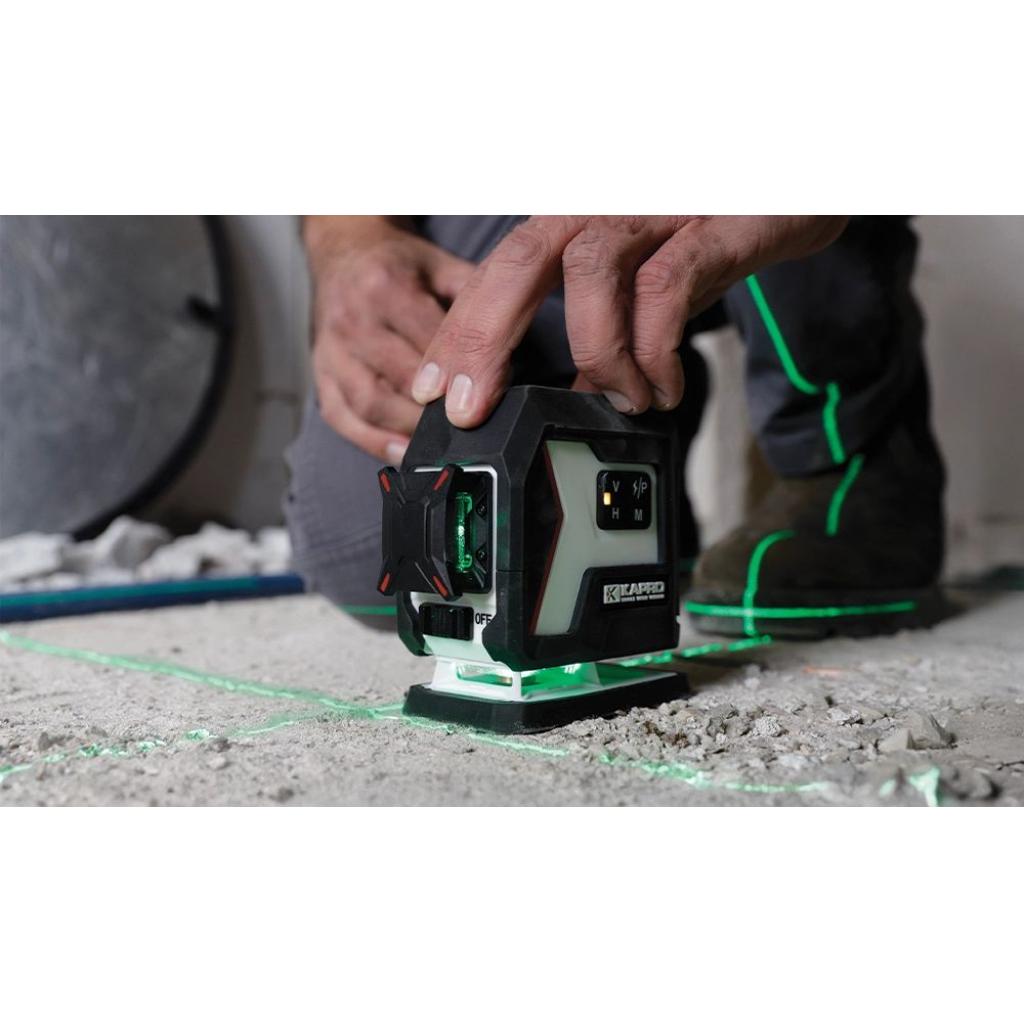 Ristjoonlaser Kapro Nucleo™ Mini 3D rohelise kiirega - Image 4