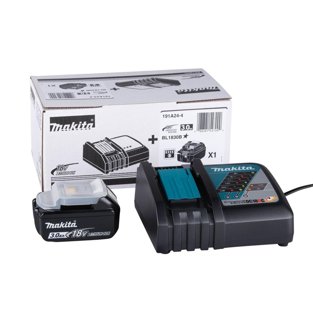 Makita 18V aku ja kiirlaadija stardikomplekt