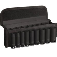Löökpadrunite komplekt 9-osa 3/8" pikad Bosch PRO Impact 7-19mm