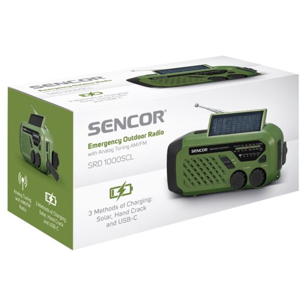 Päikesepatarei ja dünamoga raadio Sencor - Image 6