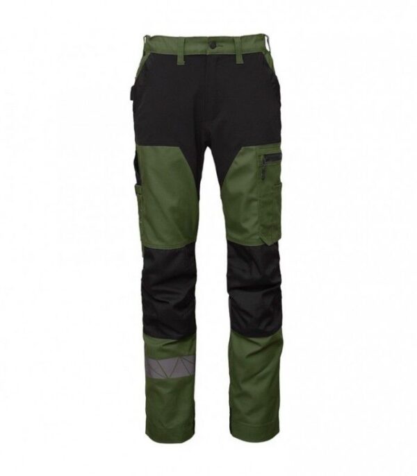 Tööpüksid stretšiga BoSafety MashUp, olive/must