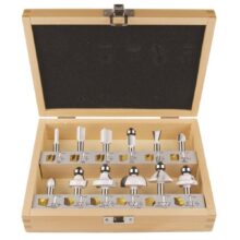 Ülafreesiterade komplekt Makita 12-osa D-53556