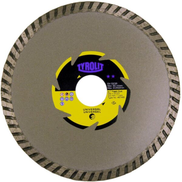 Teemantketas 180mm Tyrolit Standard DCU-FC