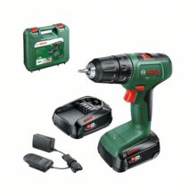 Akutrell-kruvikeeraja Bosch EasyDrill 18V-40, kahe akuga