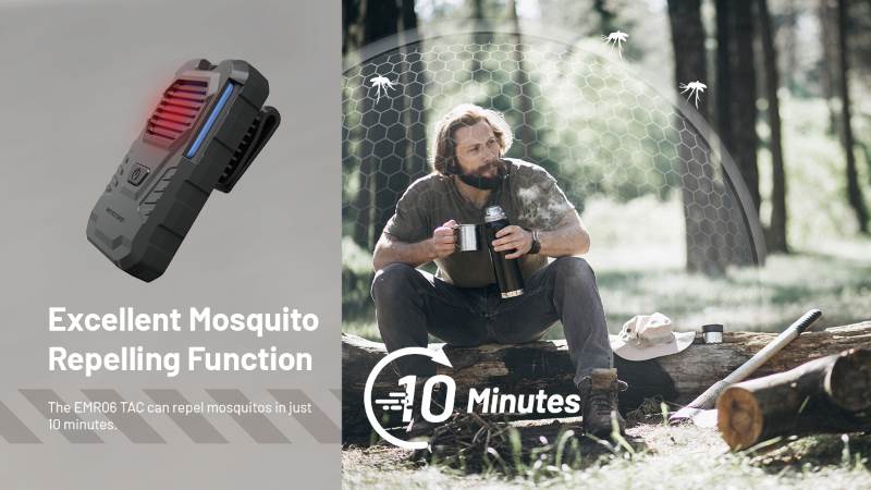 Nitecore EMR06 sääsetõrjuja 1800mAh akuga - Image 5