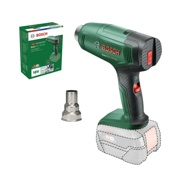 Akutoitel kuumaõhuföön Bosch EasyHeat 18V-500 solo