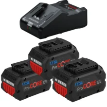 Bosch ProCORE18V 8.0Ah akud 3tk + laadija GAL 18V-160