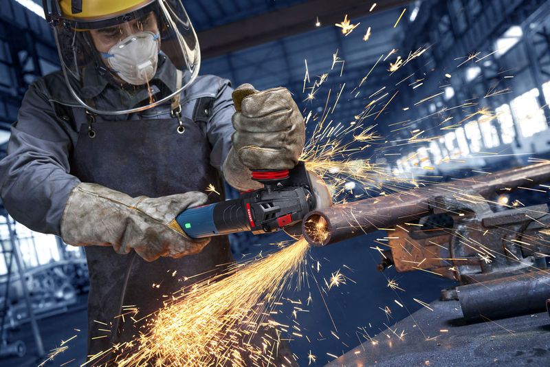 Nurklihvija Bosch EXPERT EXWS20-125SB, harjavaba ja reguleeritav kiirus - Image 5