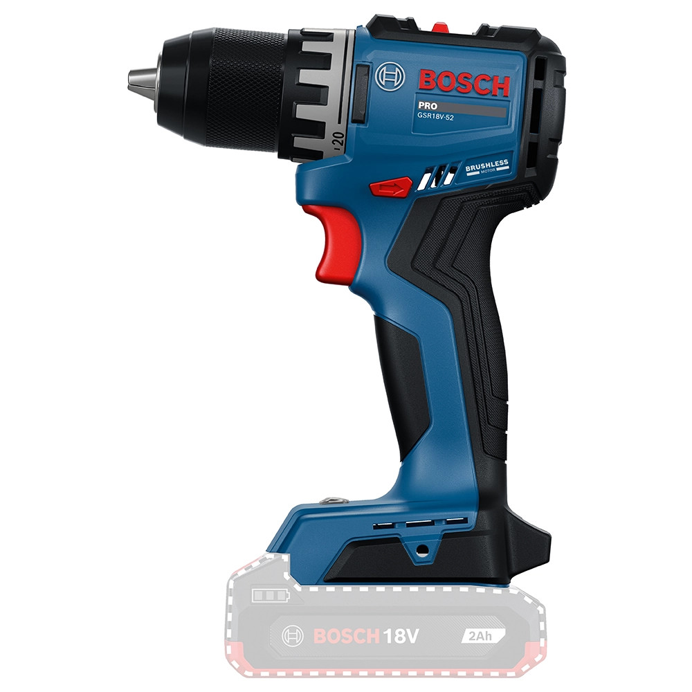 Akutrell Bosch PRO GSR18V-52, solo