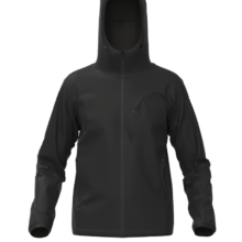 Softshell jakk BoSafety Lima, must
