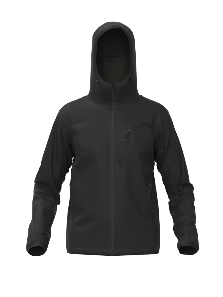 Softshell jakk BoSafety Lima, must