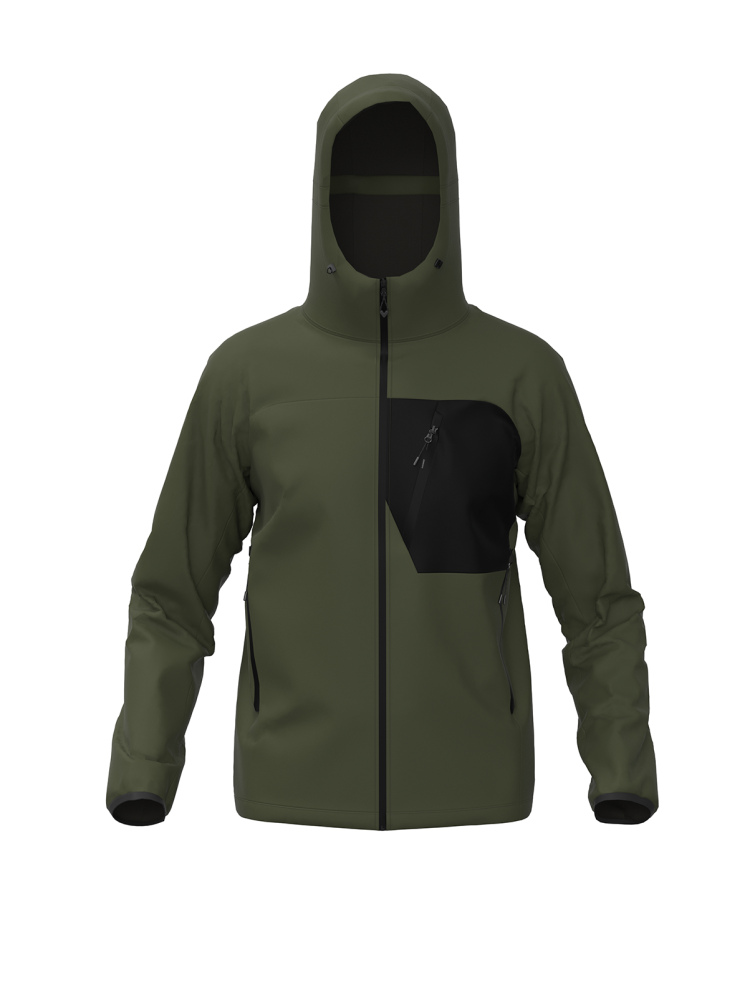 Softshell jakk BoSafety Lima, roheline