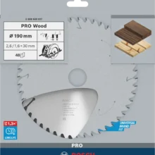 Saeketas 190mm Bosch PRO Wood 48H