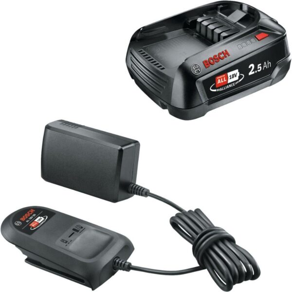 Bosch aku ja laadija komplekt 18V 2.5Ah ja laadija