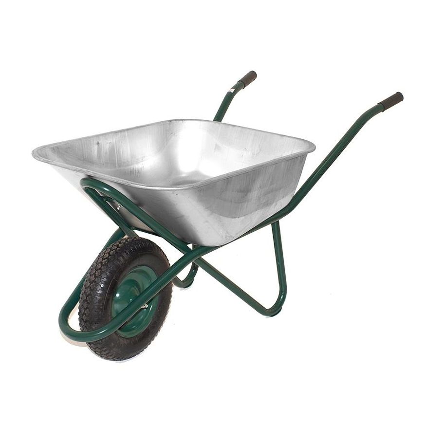 Käru 1-rattaline 110L/120kg, metallvann