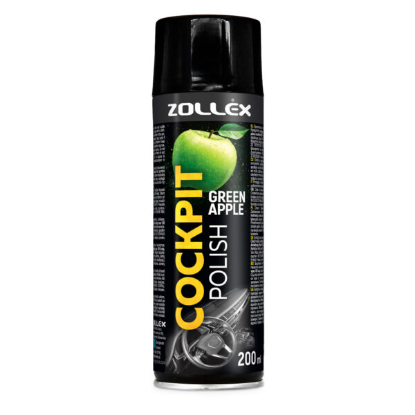 Salongipuhastusvahend Cockpit Cleaner, roheline õun 200ml, Zollex