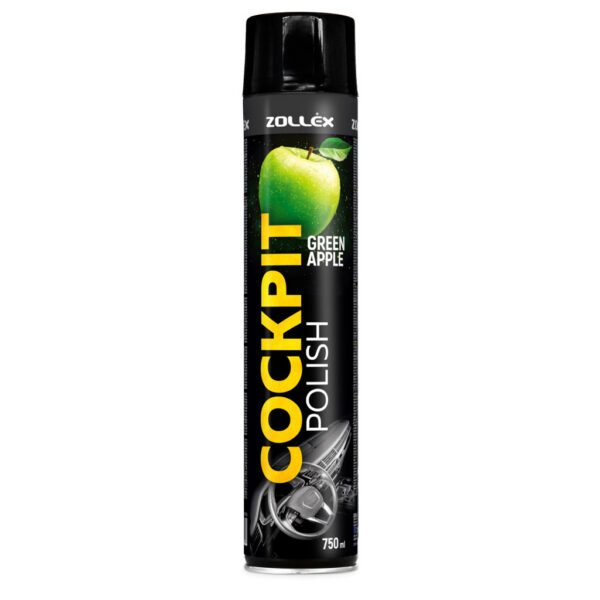 Salongipuhastusvahend Cockpit Cleaner, roheline õun 750ml, Zollex
