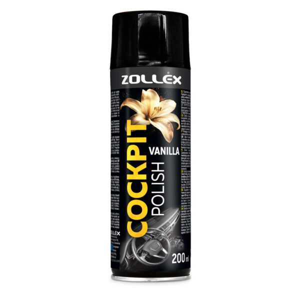 Salongipuhastusvahend Cockpit Cleaner, vanilje 200ml, Zollex