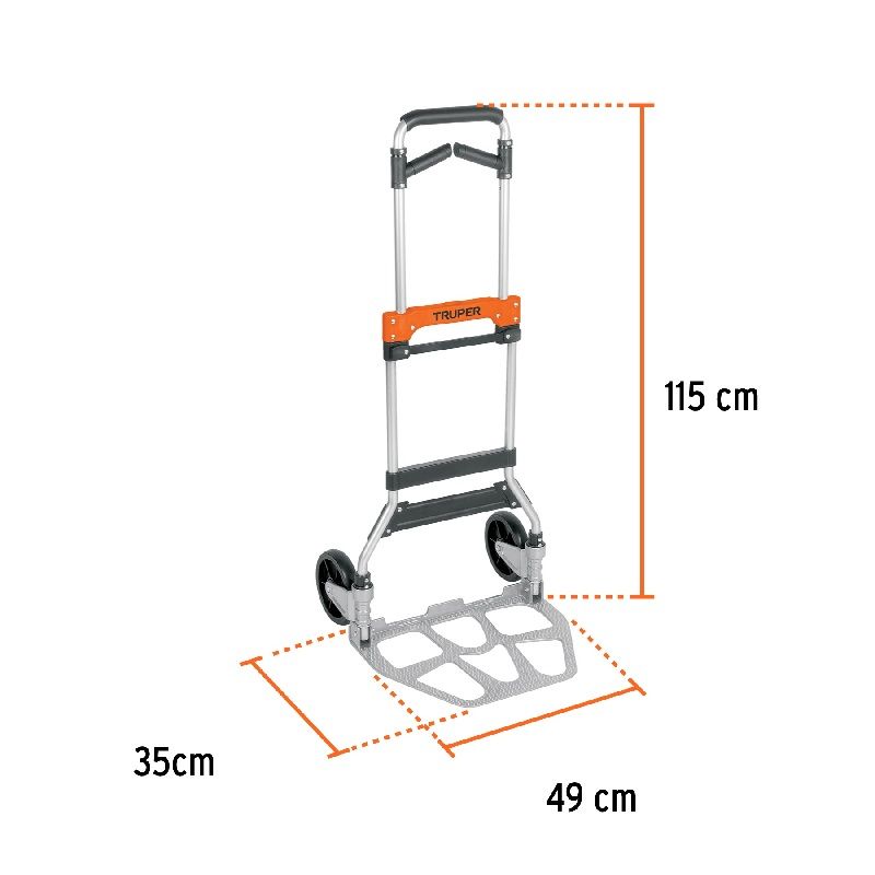 Kokkupandav pakikäru Truper 170kg - Pilt 2