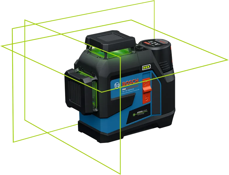 Ristjoonlaser Bosch PRO GLL 12V-100-33 CG, AA1, LB10 - Image 8