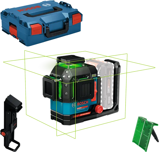 Ristjoonlaser Bosch EXLL 18V-120-33 CG EXPERT, solo