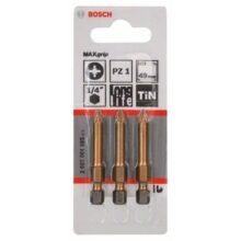 Kruvikeeraja otsakud PZ1 3tk Bosch MAXgrip