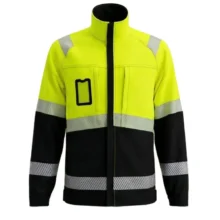 Tööjakk BoSafety Combo KL2, must/kollane