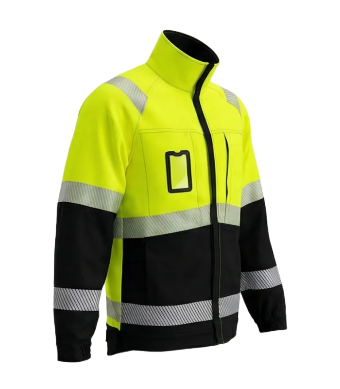 Tööjakk BoSafety Combo KL2, must/kollane - Pilt 2