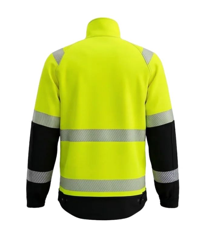 Tööjakk BoSafety Combo KL2, must/kollane - Pilt 3