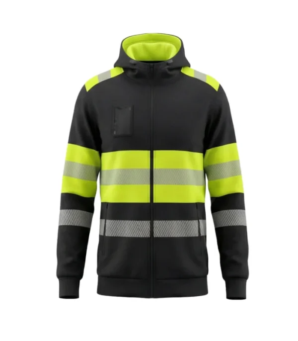 Kapuutsiga pusa Bosafety Delaver KL 1, must/kollane