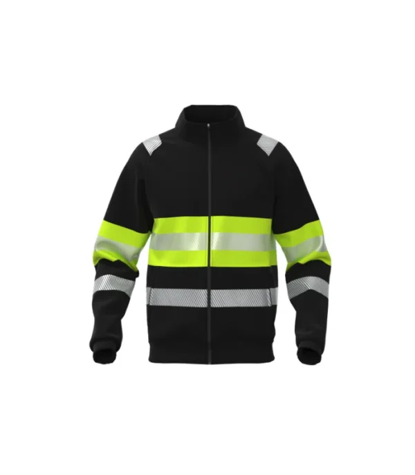 Pusa puuvillane BoSafety Fenix KL1, must/kollane