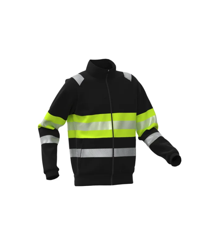 Pusa puuvillane BoSafety Fenix KL1, must/kollane - Pilt 2
