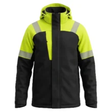 Talvejope Bo Safety Lima Hi-Vis must/kollane