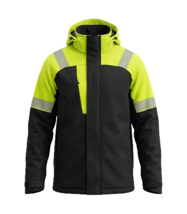 Talvejope Bo Safety Lima Hi-Vis must/kollane